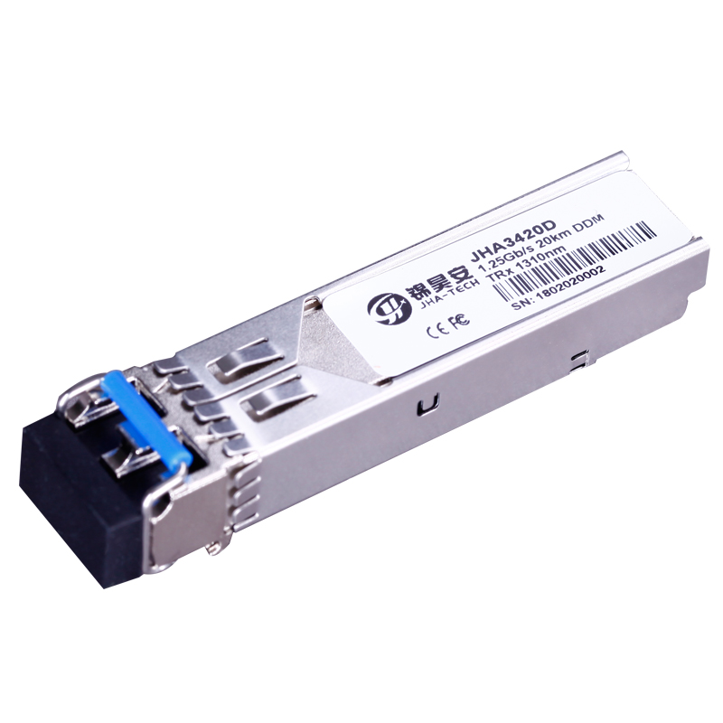 Good Quality SFP Module – 1.25G Single Mode 20Km DDM | Dual Fiber SFP Transceiver  JHA3420D – JHA