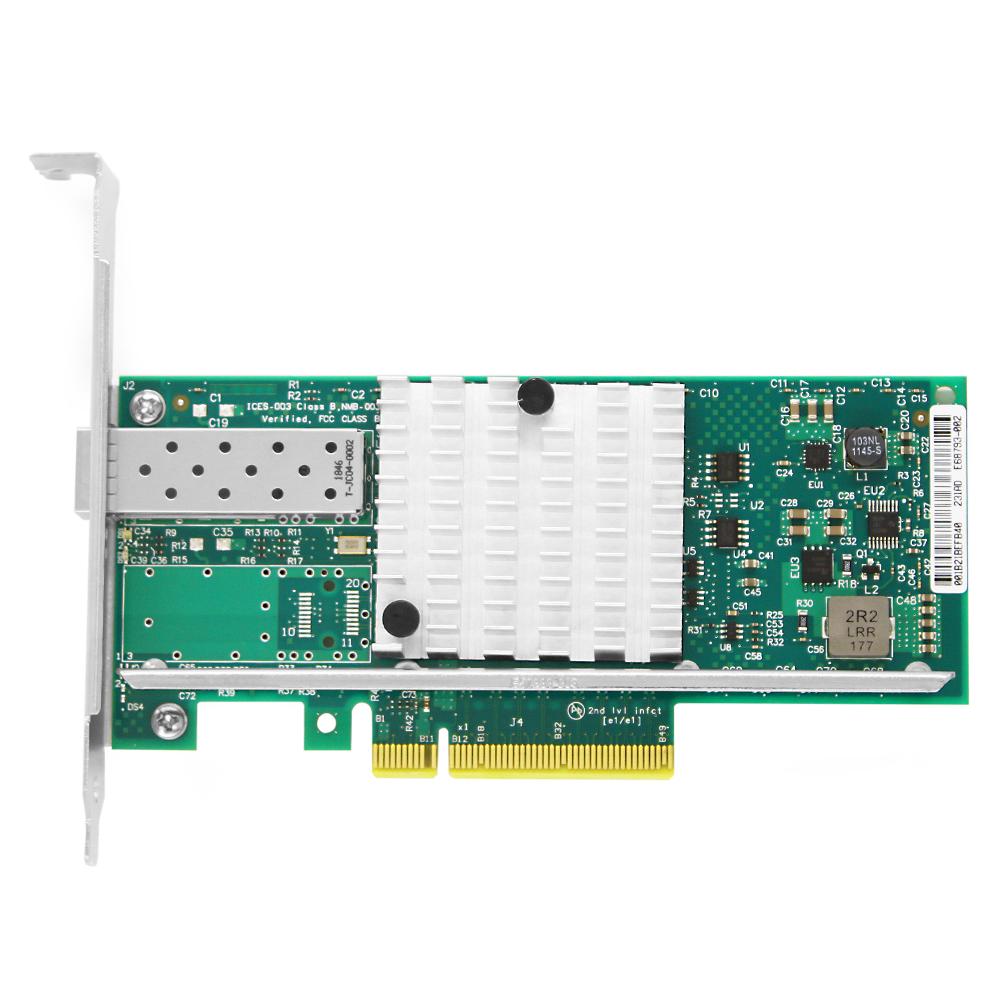 What is the difference between Gigabit and 10G optical fiber network card, optical port and electrical port?