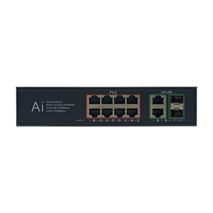 Wholesale China 24 Port Poe Switch Manufacturers Pricelist - 8*100/1000mbps POE Port+2*100/1000mbps UP Link Port+2*100/1000mbps SFP Port | Smart PoE Switch JHA-P42208BMH – JHA