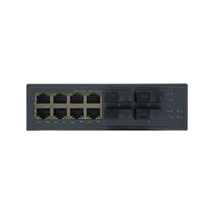 2018 New Style Industrial Optical Ethernet Switch -
 8 10/100/1000TX + 4 1000FX | Fiber Ethernet Switch JHA-G48 – JHA