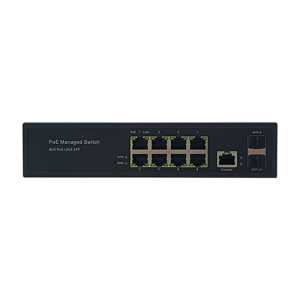 PoE Managed Switch 8 Port With 2 1000M SFP Slot | JHA-MPGS28N