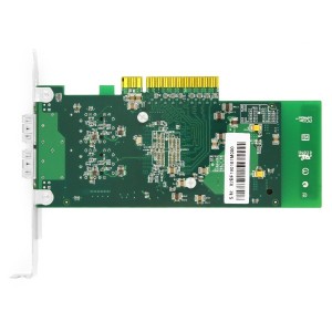 PCI Express v3.0 x8 10Gigabit Dual-port Ethernet Server Adapter JHA-QWC202