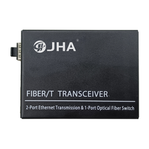 2 10/100/1000TX + 1 1000X SFP Slot | Fiber Media Converter JHA-GS12