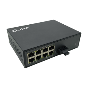 8 10/100/1000TX + 1 1000FX | Fiber Ethernet Switch JHA-G18