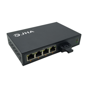 4 10/100/1000TX + 1 1000FX | Fiber Ethernet Switch JHA-G14