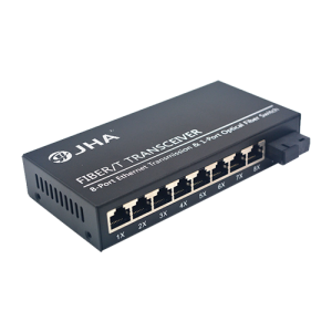 8 10/100TX + 1 100FX | Fiber Ethernet Switch JHA-F18