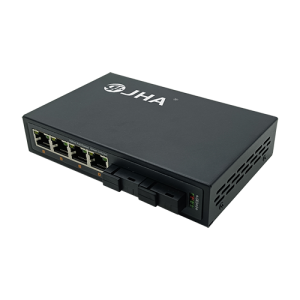 4 10/100TX + 2 100FX | Fiber Ethernet Switch JHA-F24