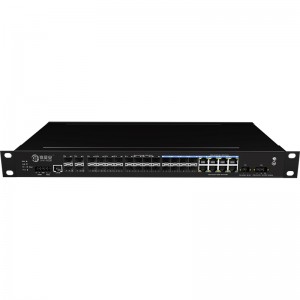 Super Lowest Price 1000m Port Switch - 4*10G Fiber Port+8*1000M Combo+16*10/100/1000Base-T, Managed Industrial Ethernet Switch JHA-MIGS1600C08W4-1U – JHA