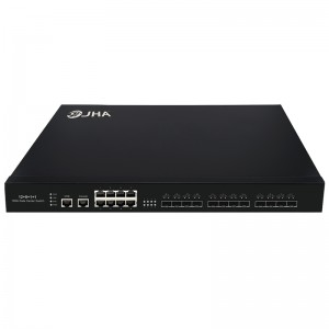 PriceList for 1000m Unmanaged Fiber Switch - 12+8+1 10Gigabit Fiber Ethernet Switch  JHA-SWG812MG-20BC – JHA