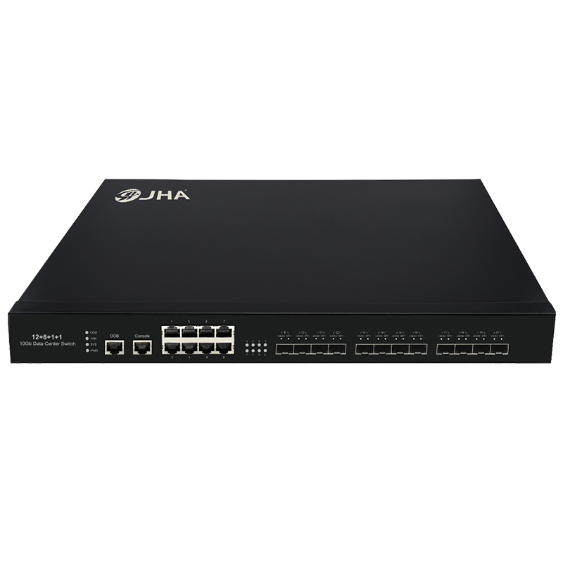 Hot Sale for Unmanaged Industrial Switch -
 12+8+1 10Gigabit Fiber Ethernet Switch  JHA-SWG812MG-20BC – JHA