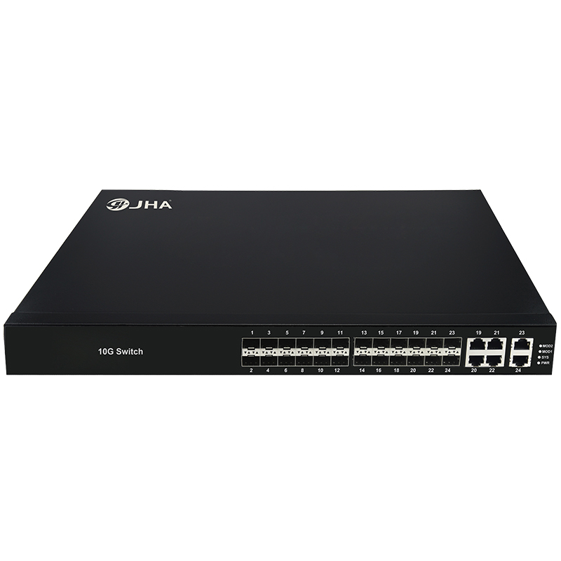 Factory Price For 28 Ports Poe Powered Network Switch -
 L3 24+6+4 10Gigabit Management Ethernet Switch   JHA-SW4024MG-28VS – JHA
