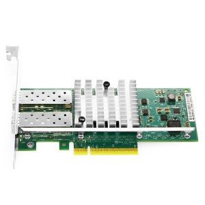 PCI Express x8 Dual Port SFP+ 10 Gigabit Server Adapter JHA-QWC201