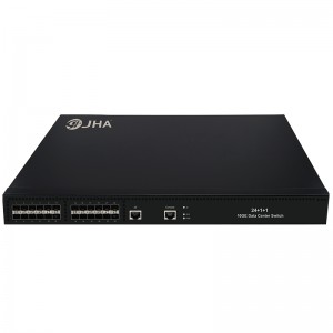 OEM/ODM Supplier Ethernet Media Converter - 24+1+1 10G Data Center Ethernet Switch  JHA-SWG0124MG-24BC – JHA