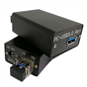 4 Port USB3.0 to Fiber Optic Converter  JHA-DU300