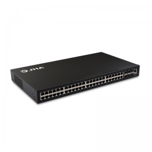 OEM Customized Manageable Network Switch Ce/Fcc/Rohs Certification -
 48 Port L2/L3 Managed Fiber Ethernet Switch with 6 10G SFP+ Slot | JHA-SW6048MGH – JHA