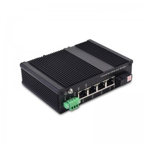 China Manufacturer for 24 Port Fiber Optic Switch -
 4 10/100TX PoE/PoE+ and 1 100FX | Unmanaged Industrial PoE Switch JHA-IF14HP  – JHA