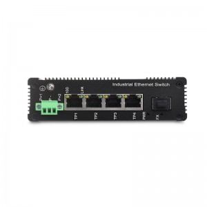 China Wholesale Fiber Optic Switch Factory Suppliers -
 4 10/100TX and 1 100X SFP Slot | Unmanaged Industrial Ethernet Switch JHA-IFS14H – JHA