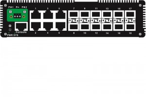 Wholesale China 48 Ports Ethernet Switch Quotes Manufacturer - 6 10/100/1000TX and 12 1000X SFP Slot | Managed Industrial Ethernet Switch JHA-MIGS1206H – JHA