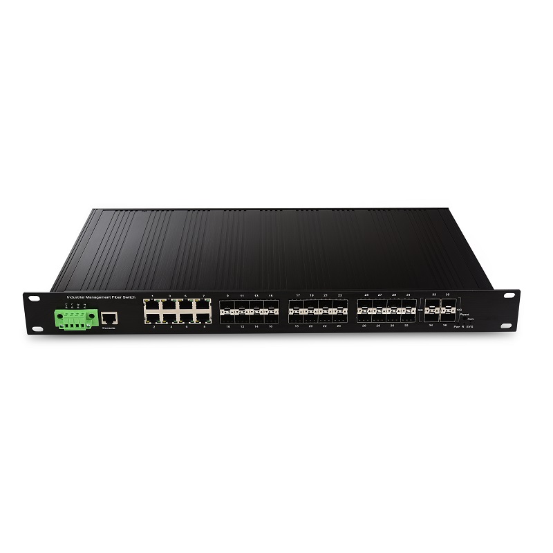 China Cheap price Gigabit Switch -
 4 10G SFP+ Slot and 24 1000X SFP Slot and 8 10/100/1000TX | Managed Industrial Ethernet Switch JHA-MIW4GS2408H – JHA