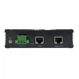 NON-STANDARD DC24V GIGABIT INDUSTRIAL POE INJECTOR 60/90W | JHA-INPSE24T24