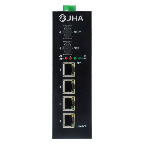 Wholesale China 8 Ports Switch Quotes Manufacturer - 4 10/100/1000TX PoE/PoE+ and 2 1000X SFP Slot | Managed Industrial PoE Switch JHA-MIGS24P – JHA