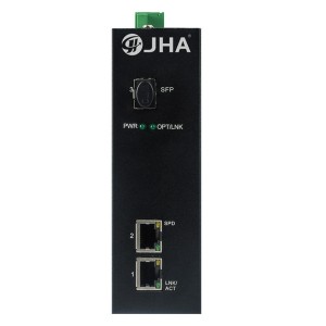2021 New Style China 1 SFP Port 2 RJ45 Ethernet 10/100/1000m Gigabit Fiber to RJ45 Converter SFP Media Converter