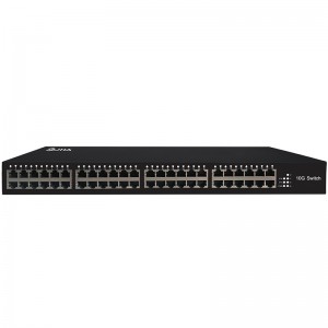 High definition 8 Ports Optical Fiber Switch - 48+4 10G Management Fiber Ethernet Switch  JHA-SW4804MG-52VS – JHA