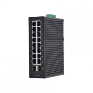 Best Price on Fiber Optic Ethernet Switch - 16 10/100Base-T(X) and  2 1000Base-X SFP Slot | Managed Industrial Ethernet Switch JHA-MIGS2F16 – JHA