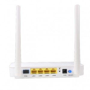 Good Quality FTTH – 4*10/100M Ethernet interface+1 GPON interface, support Wi-Fi function, GPON ONT JHA700-G504 – JHA